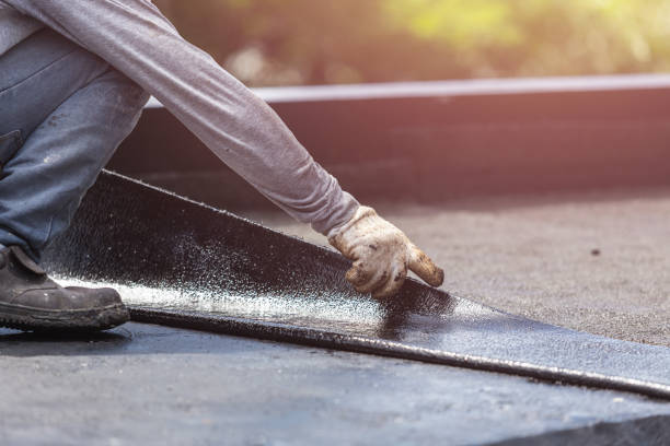 Professional Waterproofing technician working in Lyons, OR
